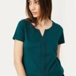 Women Lace-Trim Relaxed Fit Top